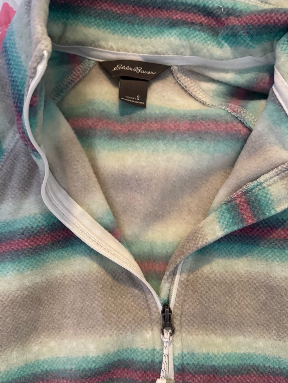 NWT small WOMENS Eddie Bauer quarter zip - Picture 3 of 4